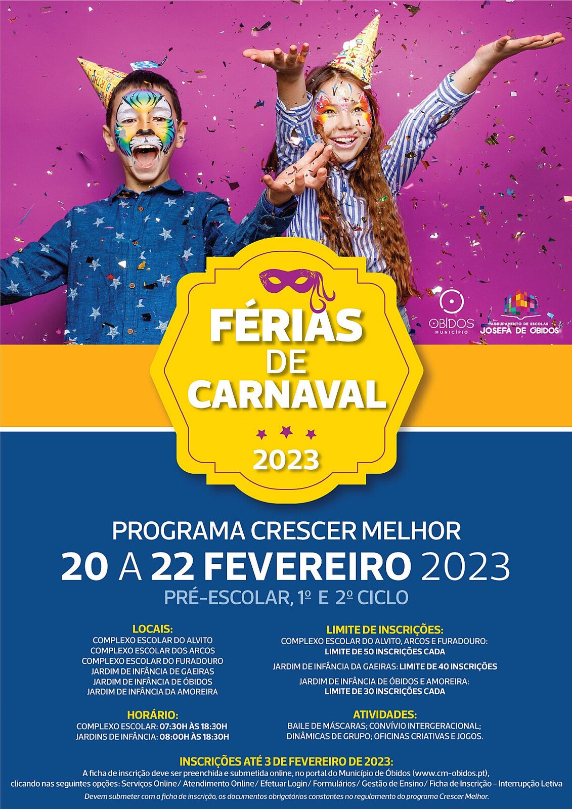 Férias de Carnaval 2023 - Crescer Melhor