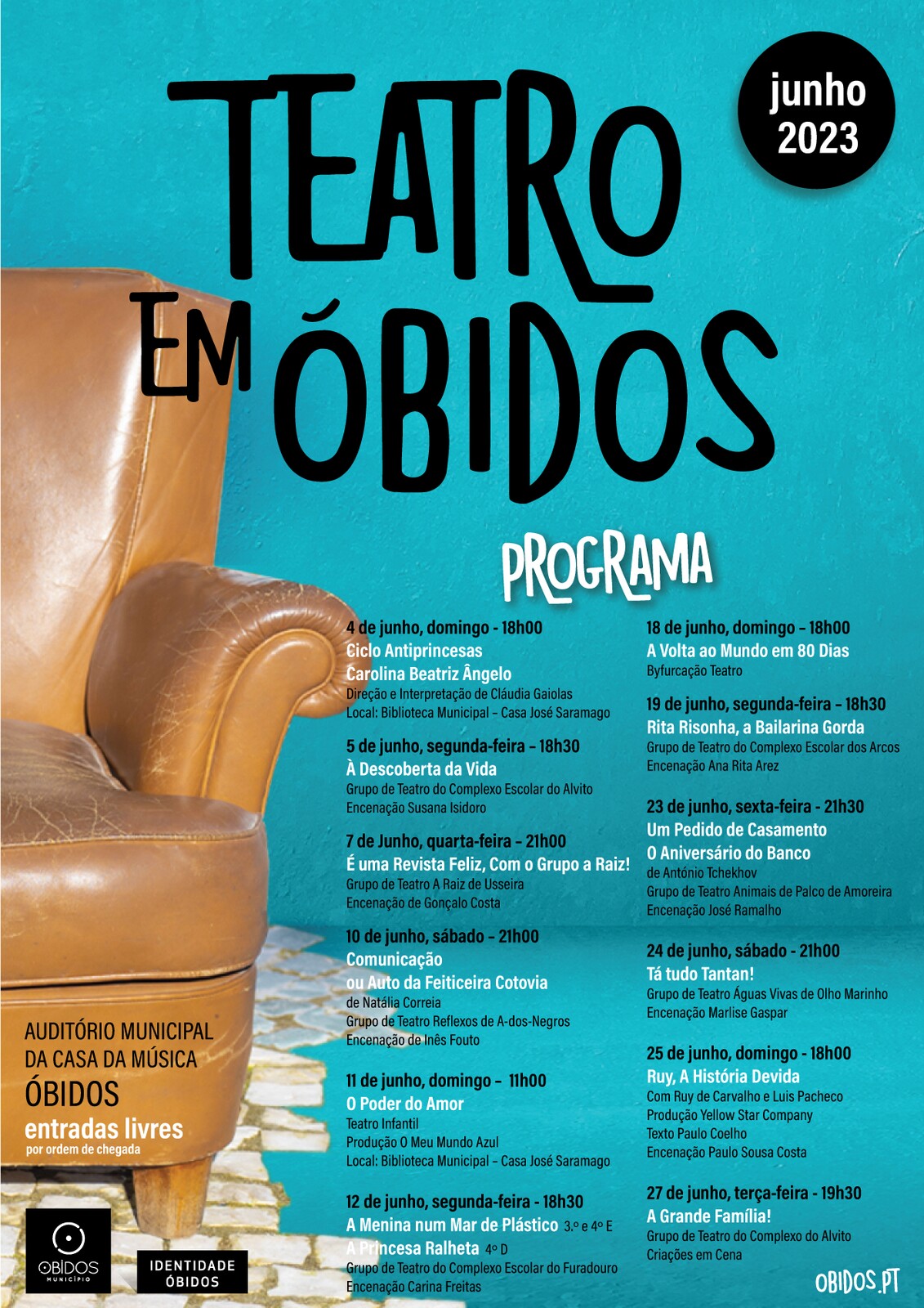 Teatro em Óbidos - Junho 2023