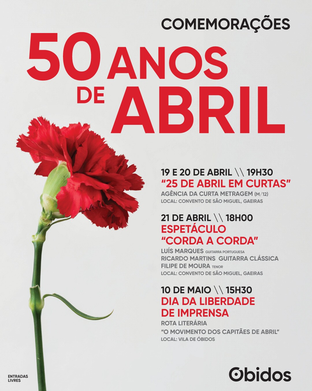 50 Anos de Abril