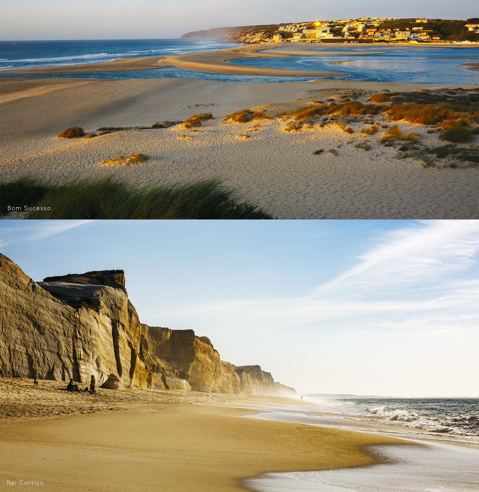 Praias do Bom Sucesso e Rei Cortiço recebem pela primeira vez Bandeira Azul da Europa