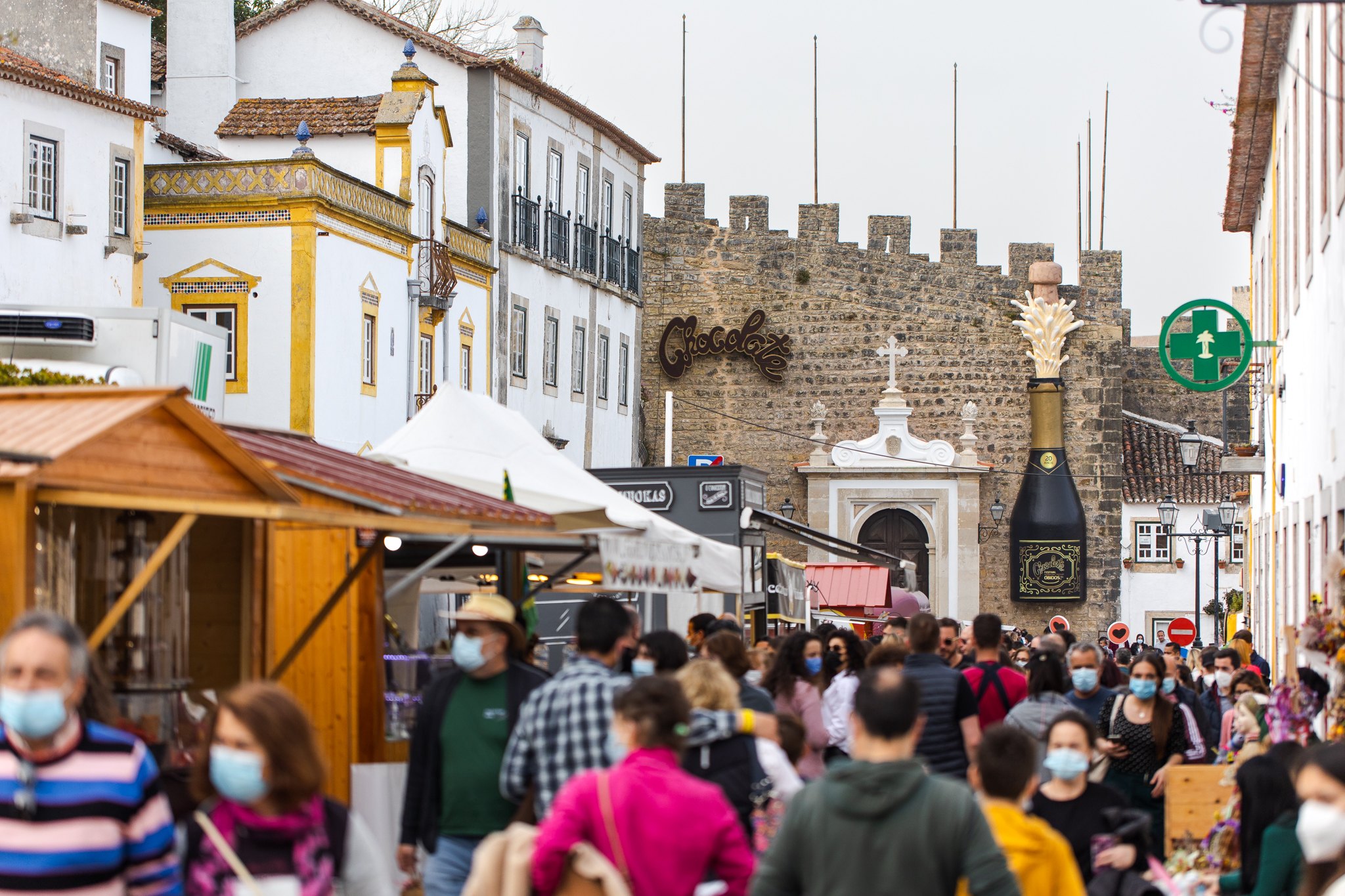“Foi muito bom voltar a ver as ruas de Óbidos cheias de visitantes”