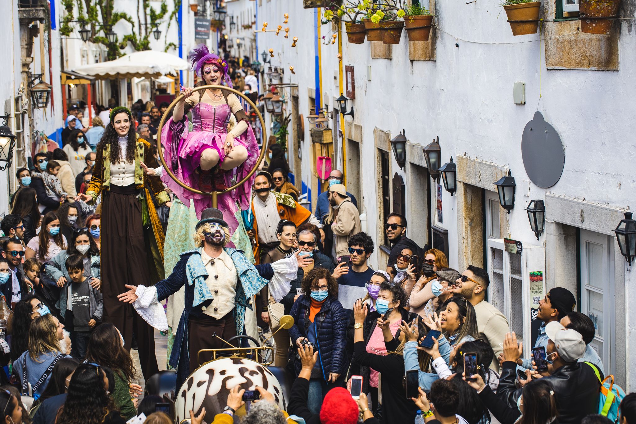 Cerca de 80 mil visitam Óbidos, num Festival que usou cinco toneladas de chocolate