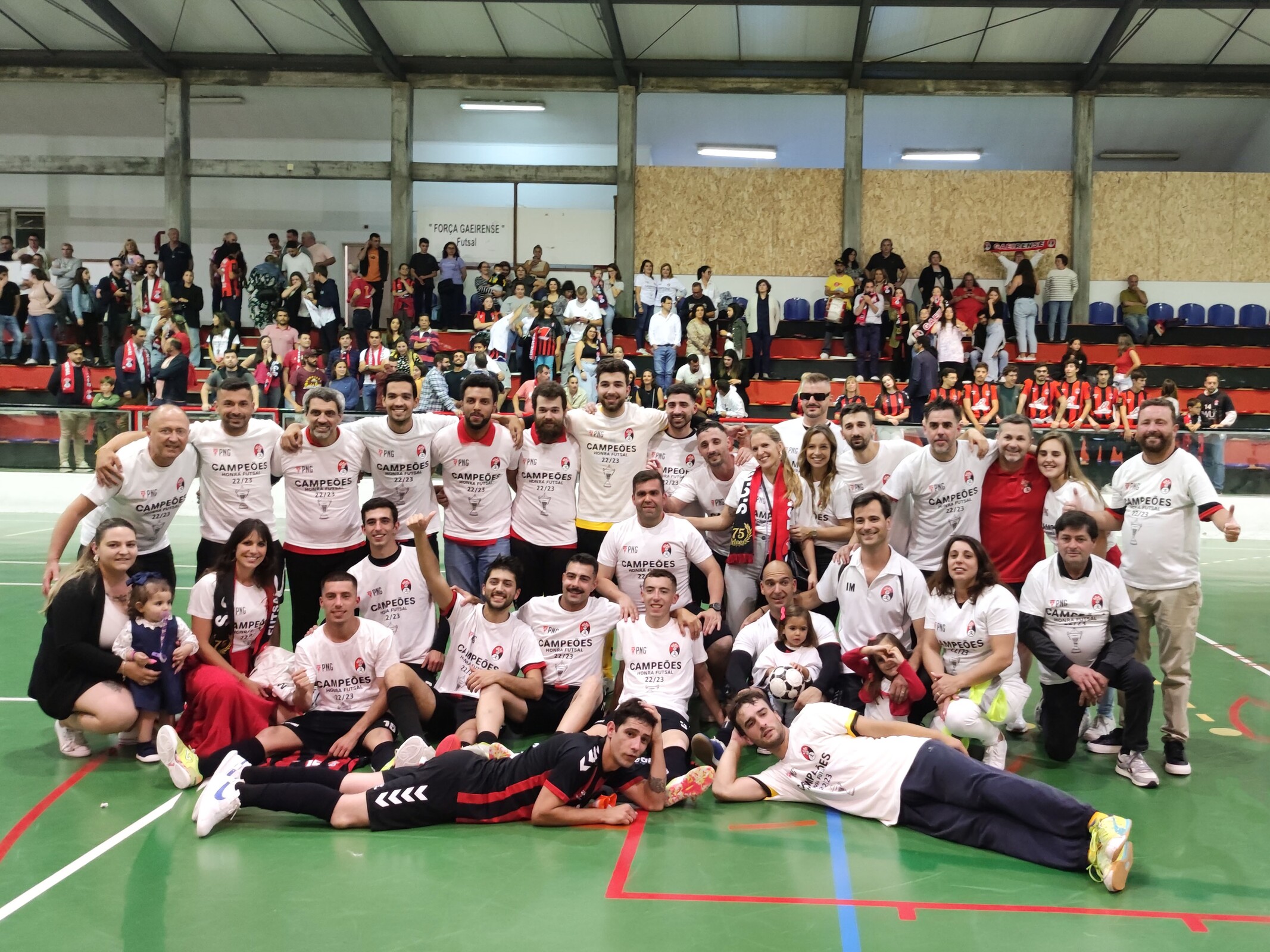 Gaeirense futsal é Campeão Distrital da Divisão de Honra