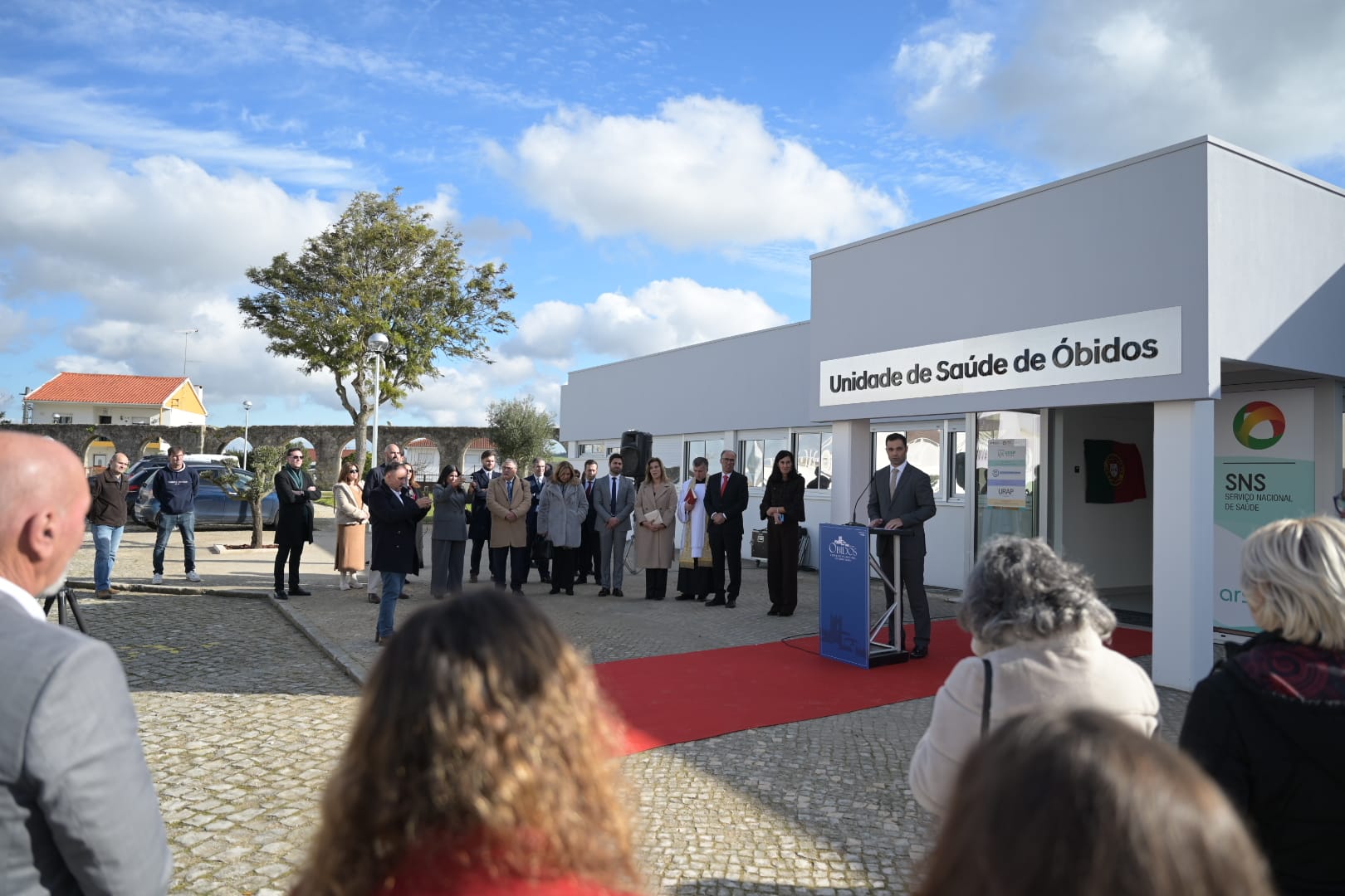 Inauguração do renovado Centro de Saúde de Óbidos