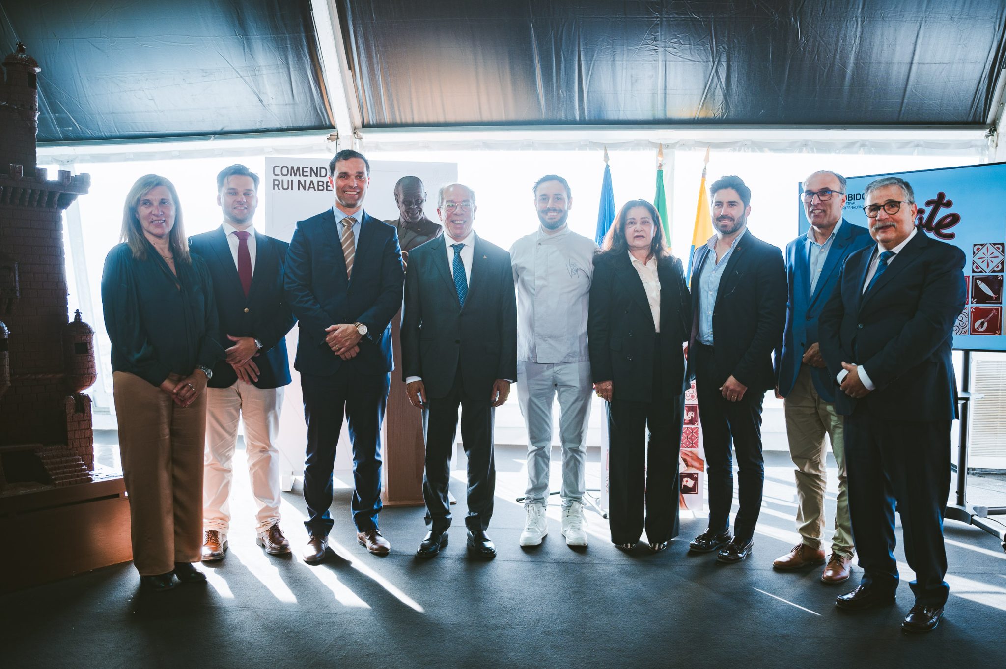 Óbidos presta homenagem ao comendador Rui Nabeiro, “o homem de sorriso largo"