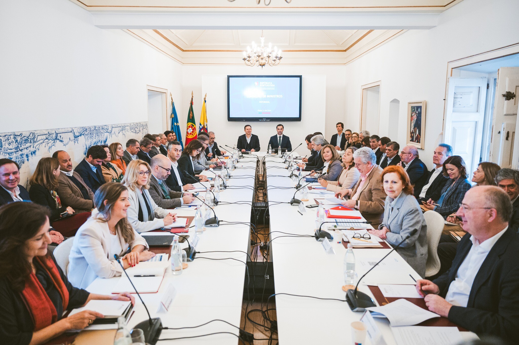 Óbidos acolhe o primeiro Conselho de Ministros do XXIV Governo Constitucional