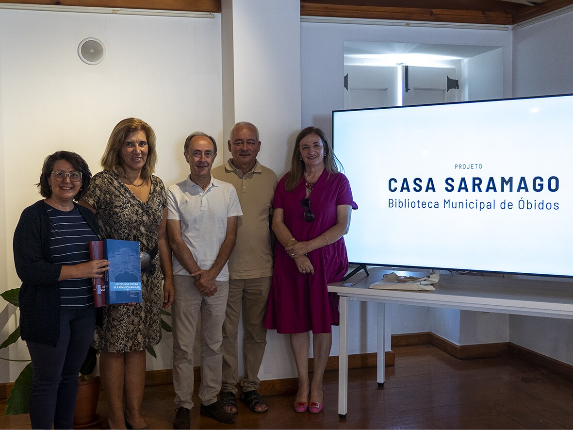 Óbidos recebe Grupo de Trabalho das Bibliotecas de Famalicão